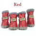 Botinhas de inverno impermeáveis para o seu cão (4 botas) - PetDoctors - Loja Online