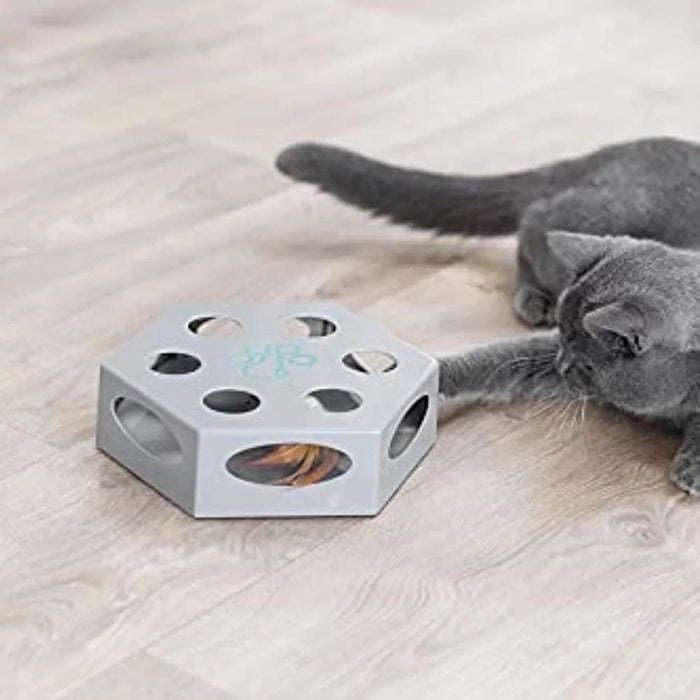 Brinquedo com Pena "Saltitante" para Gatos da Trixie - PetDoctors - Loja Online