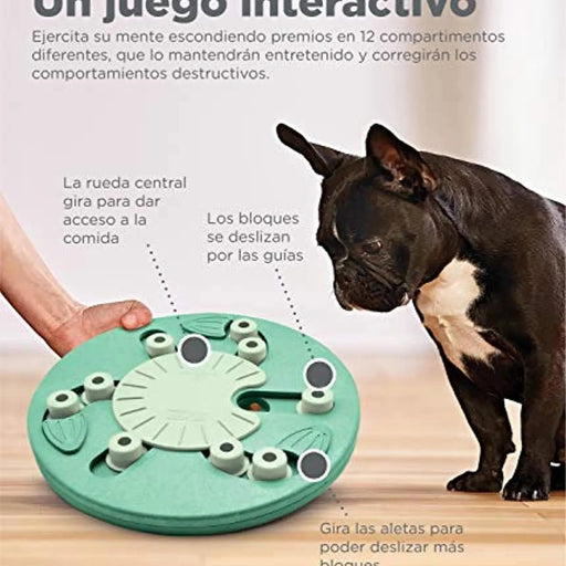 Brinquedo Dispensador Interactivo de recompensas / Comedouro Lento - Nina Ottosson - PetDoctors - Loja Online