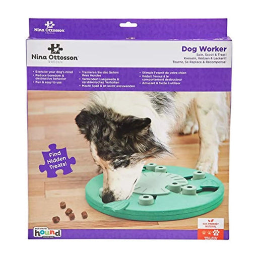 Brinquedo Dispensador Interactivo de recompensas / Comedouro Lento - Nina Ottosson - PetDoctors - Loja Online