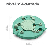 Brinquedo Dispensador Interactivo de recompensas / Comedouro Lento - Nina Ottosson - PetDoctors - Loja Online