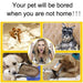Brinquedo Interactivo / Dispensador de Biscoitos para Cães ou Gatos - PetDoctors - Loja Online