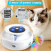 Brinquedo Interativo para Gatos - Elétrico - Giratório 360° - 2 em 1: com molas de extensão aleatórias e bola orbital - PetDoctors - Loja Online