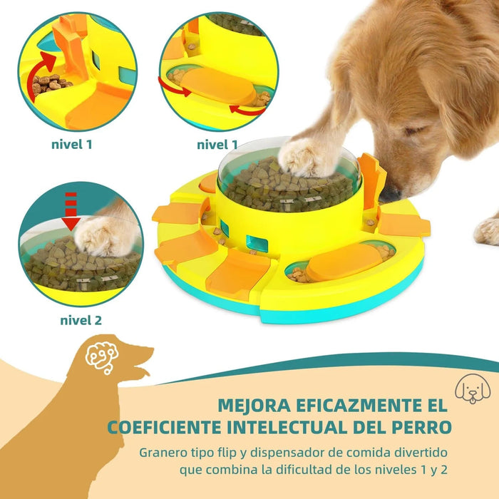 Brinquedo Interativo quebra - cabeças para cão com 2 níveis de dificuldade - PetDoctors - Loja Online