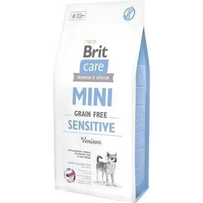 Brit Care Dog Mini Sensitive Grain - free | Venison | 400 gramas | 2 Kg | Para cães com estômago delicado de raças miniatura - PetDoctors - Loja Online