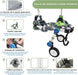Cadeira de rodas para cães / cadeira de rodas ajustável, ajuda animais pequenos com pernas traseiras paralisadas a restaurar a mobilidade 2 cores (XS branco) - PetDoctors - Loja Online