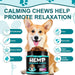 Calmante Mastigável para Cães, ajuda a promover o relaxamento, reduz o stress e a ansiedade - sabor de carne bovina (242 g, 110 comprimidos) - PetDoctors - Loja Online