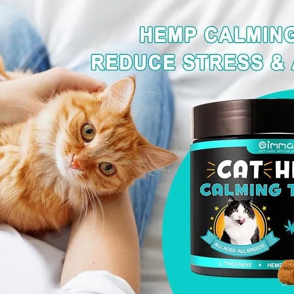 Calmante Mastigável para gatos, macios e puros, para a ansiedade, alívio do stress, sabor de frango (200 gr, 200 comprimidos) - PetDoctors - Loja Online