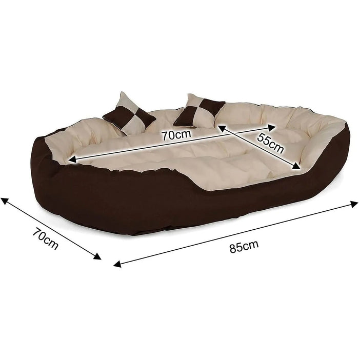 Cama de Luxo, lavável, para cães (em tecido Oxford) - PetDoctors - Loja Online