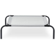 Cama elevada transpirável para Cães, extra - grande (153 x 94 x 23 cm), Cinzenta - PetDoctors - Loja Online