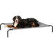 Cama elevada transpirável para Cães, extra - grande (153 x 94 x 23 cm), Cinzenta - PetDoctors - Loja Online