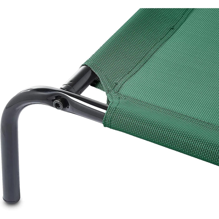 Cama elevada transpirável para Cães, extra - grande (153 x 94 x 23 cm), Cinzenta - PetDoctors - Loja Online