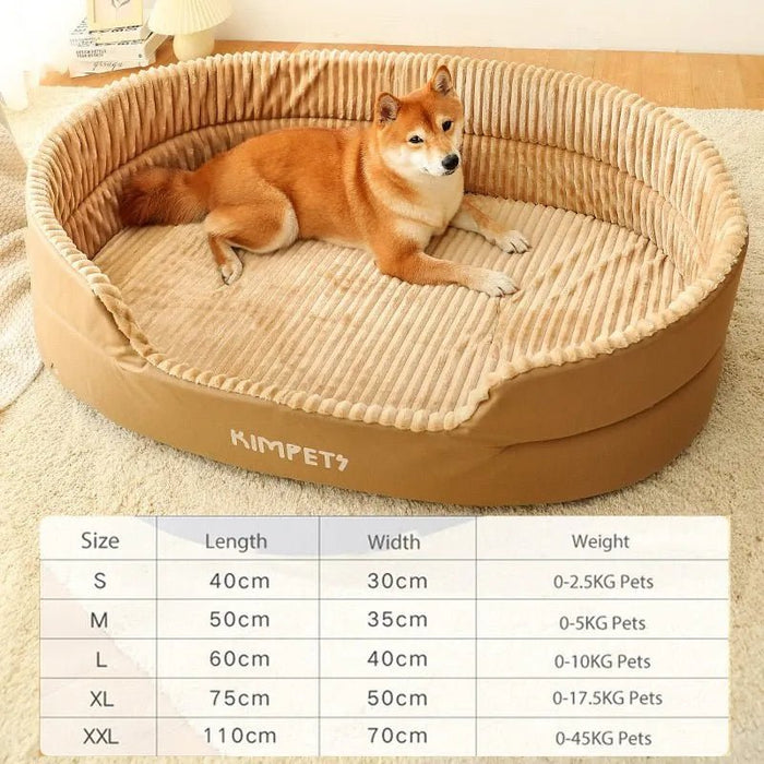 Cama Grande, Acolchoada, Lavável, para Cães de Raças Médias e Grandes - PetDoctors - Loja Online