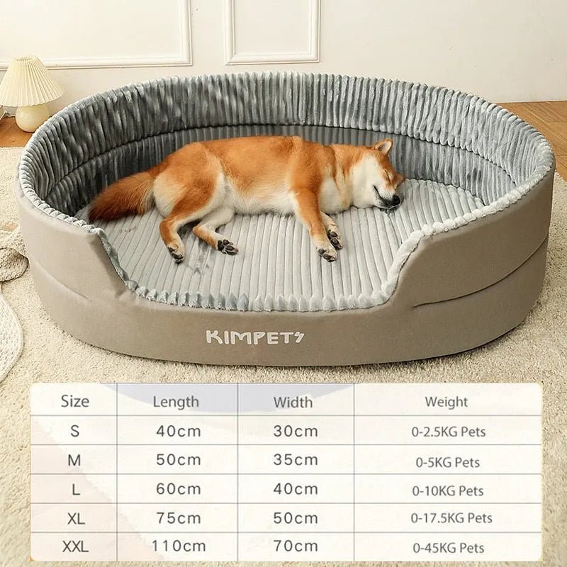 Cama Grande, Acolchoada, Lavável, para Cães de Raças Médias e Grandes - PetDoctors - Loja Online