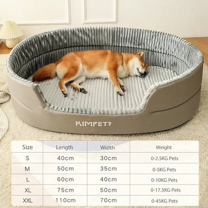 Cama Grande, Acolchoada, Lavável, para Cães de Raças Médias e Grandes - PetDoctors - Loja Online