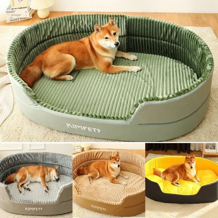 Cama Grande, Acolchoada, Lavável, para Cães de Raças Médias e Grandes - PetDoctors - Loja Online