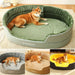 Cama Grande, Acolchoada, Lavável, para Cães de Raças Médias e Grandes - PetDoctors - Loja Online
