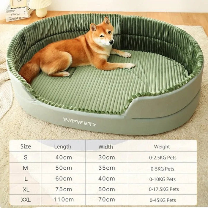 Cama Grande, Acolchoada, Lavável, para Cães de Raças Médias e Grandes - PetDoctors - Loja Online