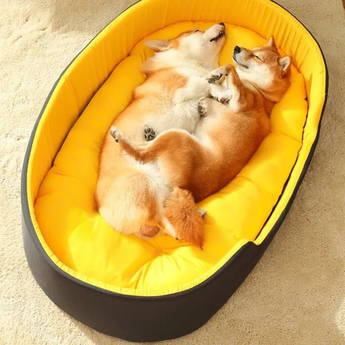 Cama Grande, Acolchoada, Lavável, para Cães de Raças Médias e Grandes - PetDoctors - Loja Online