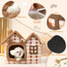 Cama Gruta / Casota para cães pequenos e gatos, quente, lavável - PetDoctors - Loja Online