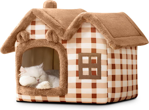 Cama Gruta / Casota para cães pequenos e gatos, quente, lavável - PetDoctors - Loja Online