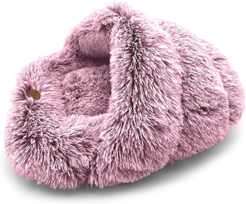 Cama Gruta para cães pequenos e gatos, antiderrapante, lavável na máquina 60 x 50 cm - PetDoctors - Loja Online