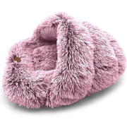 Cama Gruta para cães pequenos e gatos, antiderrapante, lavável na máquina 60 x 50 cm - PetDoctors - Loja Online