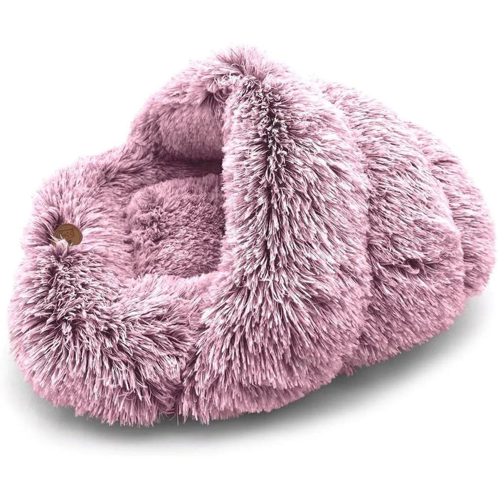 Cama Gruta para cães pequenos e gatos, antiderrapante, lavável na máquina 60 x 50 cm - PetDoctors - Loja Online