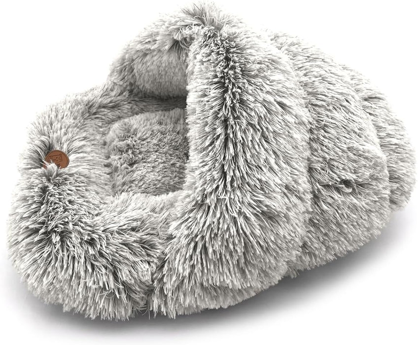 Cama Gruta para cães pequenos e gatos, antiderrapante, lavável na máquina 60 x 50 cm - PetDoctors - Loja Online