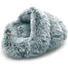 Cama Gruta para cães pequenos e gatos, antiderrapante, lavável na máquina 60 x 50 cm - PetDoctors - Loja Online