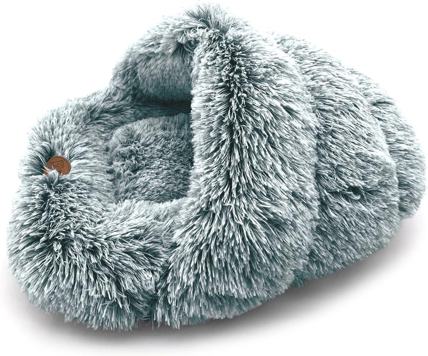 Cama Gruta para cães pequenos e gatos, antiderrapante, lavável na máquina 60 x 50 cm - PetDoctors - Loja Online