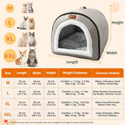 Cama gruta para cães, quentinha, dobrável - PetDoctors - Loja Online