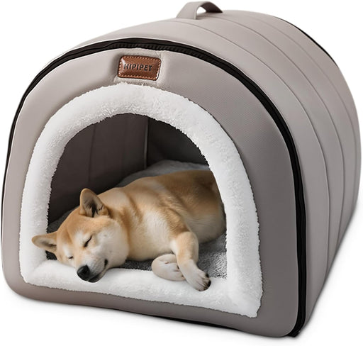 Cama gruta para cães, quentinha, dobrável - PetDoctors - Loja Online