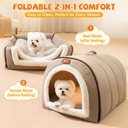 Cama gruta para cães, quentinha, dobrável - PetDoctors - Loja Online