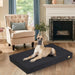 Cama ortopédica para Cães Grandes, Lavável, Cobertura impermeável, Cinzento - PetDoctors - Loja Online