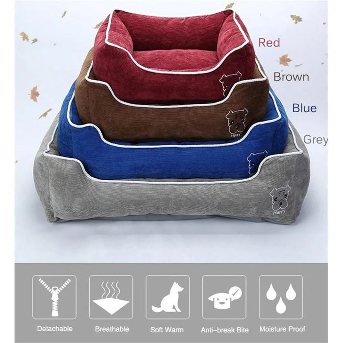 Cama para Cães em 4 tamanhos e 4 cõres - PetDoctors - Loja Online