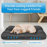 🐶 Cama para Cães Grandes e Médios - Lavável - PetDoctors - Loja Online