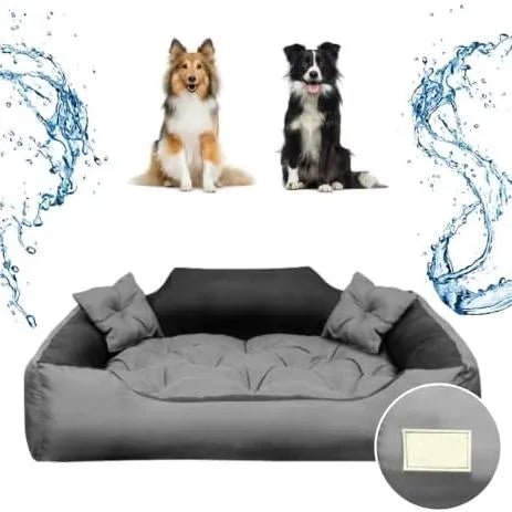 CAMA PERSONALIZÁVEL para cães grandes e médios, anti - mordidas, lavável, com 2 almofadas - PetDoctors - Loja Online