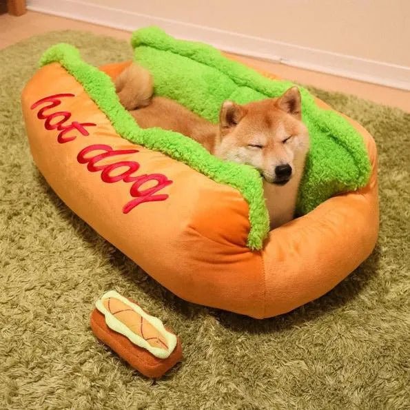 Cama Quentinha "Hot - Dog" / "Cachorro Quente" em dois tamanhos - PetDoctors - Loja Online