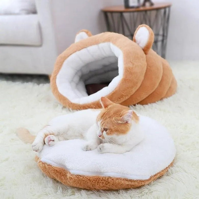 Cama / Toca para Gatos - Fôfa e Quentinha - PetDoctors - Loja Online