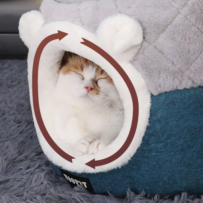 Cama / Toca para Gatos - Macia e Muito Confortável - PetDoctors - Loja Online