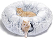 Cama - Túnel para gatos, 2 em 1 cama e túnel, com almofada removível - PetDoctors - Loja Online