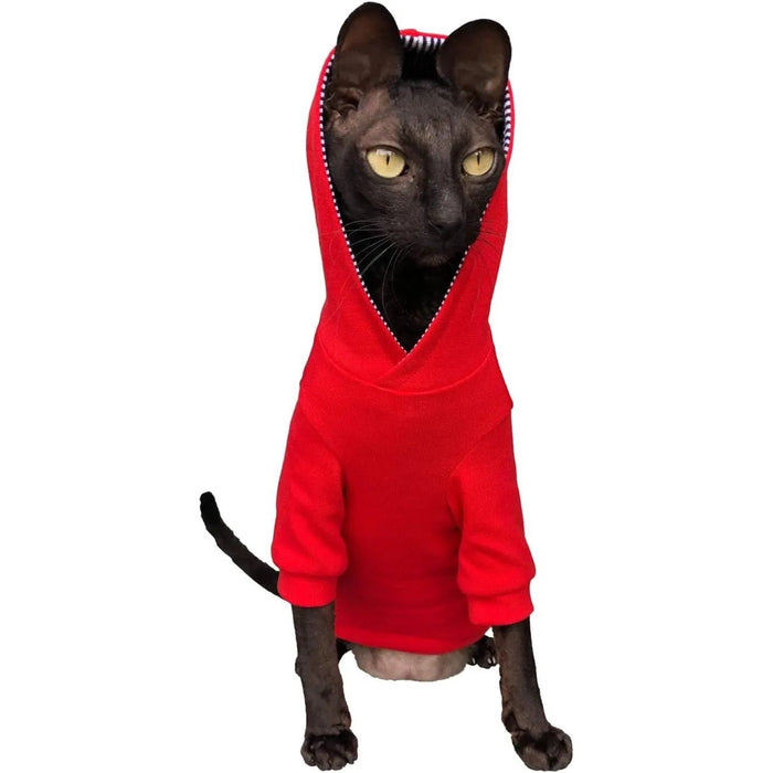 Camisola com capuz para gato - PetDoctors - Loja Online