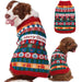 Camisola de Natal Macia para Cães - Tamanho S - PetDoctors - Loja Online