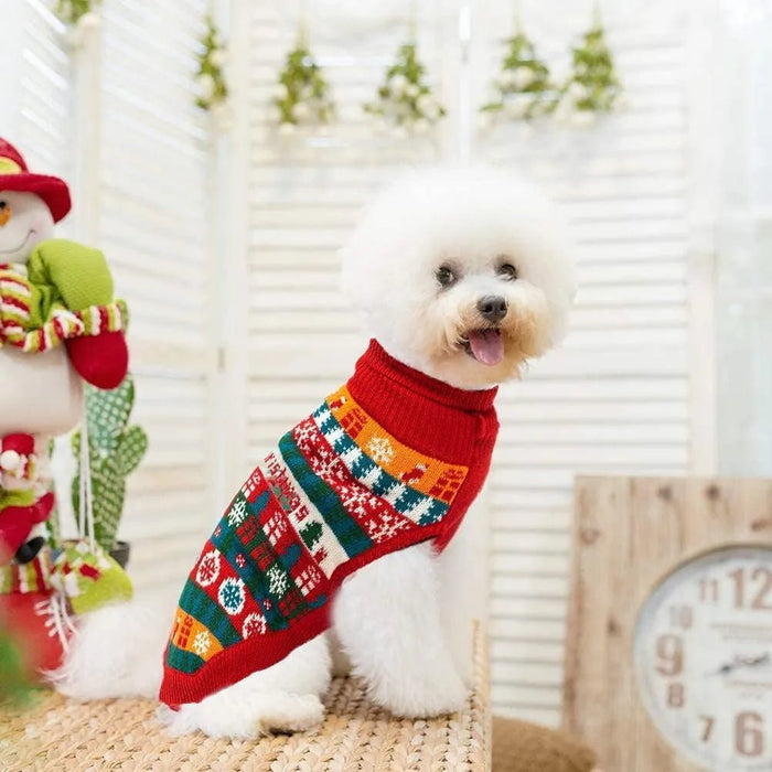 Camisola de Natal Macia para Cães - Tamanho S - PetDoctors - Loja Online