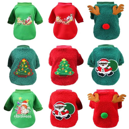 Camisolas de Natal para Cães Pequenos e Médios ou Gatos - PetDoctors - Loja Online