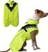 Capa / Blusão de chuva refletora e impermeável para cães, com abertura para arnês, para cães pequenos, médios e grandes - PetDoctors - Loja Online