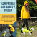 Capa / Blusão de chuva refletora e impermeável para cães, com abertura para arnês, para cães pequenos, médios e grandes - PetDoctors - Loja Online