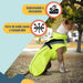 Capa / Blusão de chuva refletora e impermeável para cães, com abertura para arnês, para cães pequenos, médios e grandes - PetDoctors - Loja Online