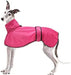 Capa de chuva leve para cães, com correias refletoras e orifício para arnês, ideal para Lurcher e Whippet - PetDoctors - Loja Online